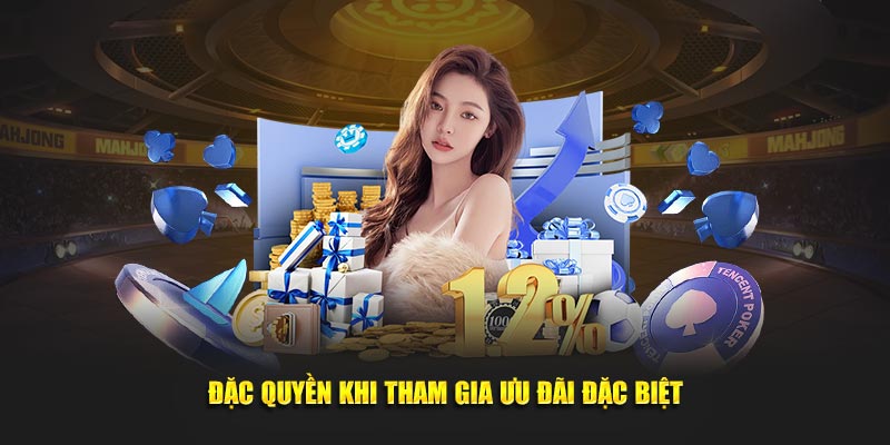 Đặc quyền khi tham gia ưu đãi đặc biệt