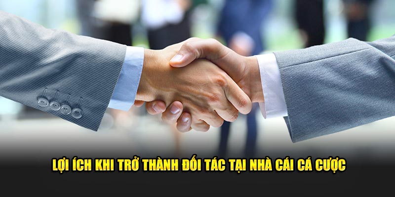 Lợi ích khi trở thành đối tác tại nhà cái cá cược