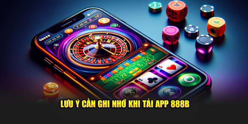 Lưu ý cần ghi nhớ khi tải app 888B